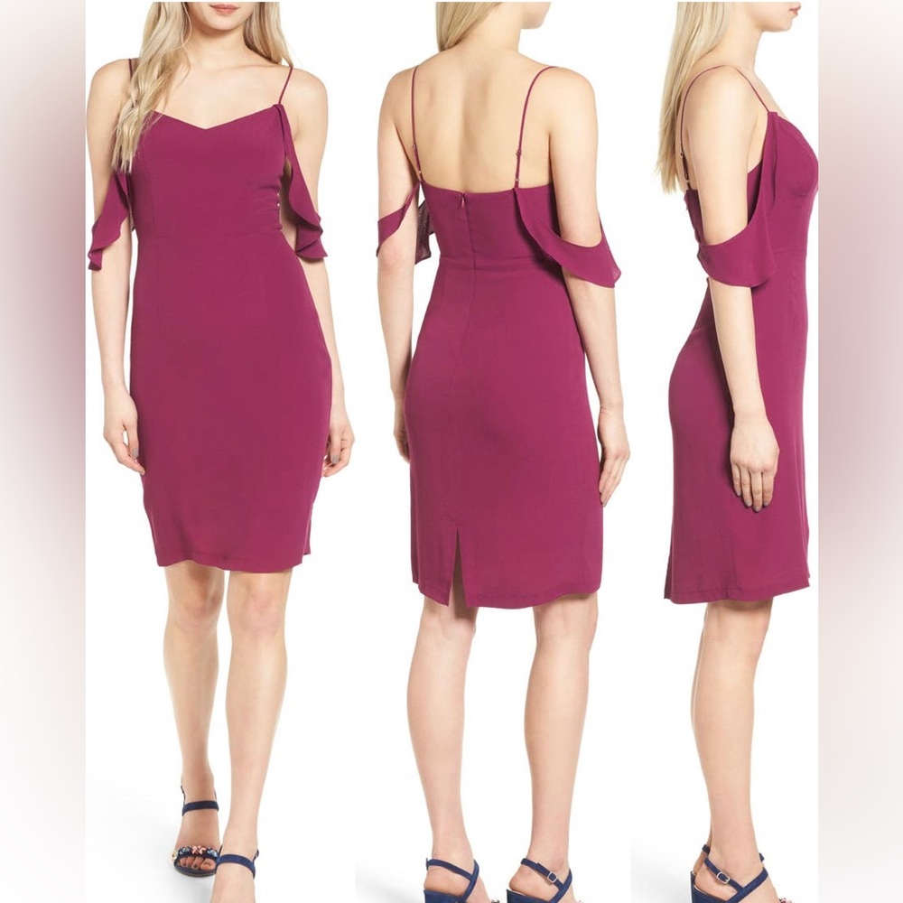 ASTR Cold Shoulder Dress XS Women’s Dress